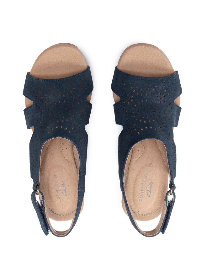 Clarks Szandál Clarks Giselle Bay 261594474 Sötétkék