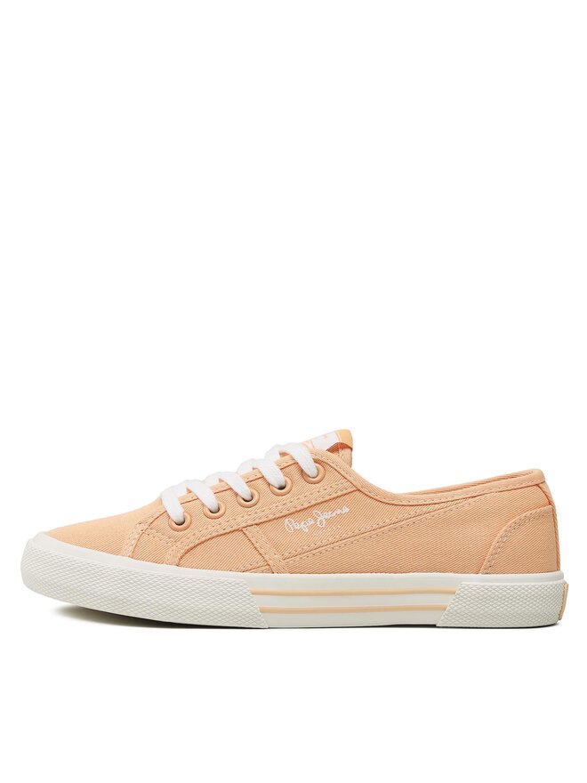 Pepe Jeans Teniszcipő Pepe Jeans Brady Basic W PLS31287 Narancssárga