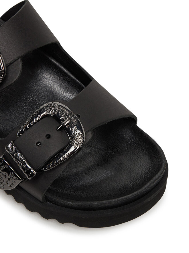 Scholl Παντόφλες Scholl Irving F30615 Μαύρο