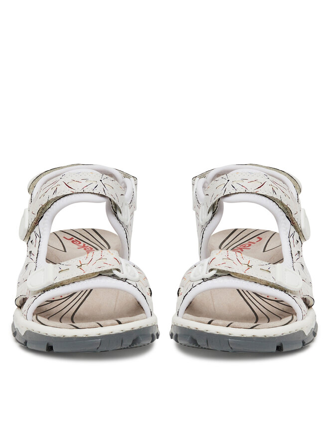 Rieker Sandale Rieker 68872-90 Alb