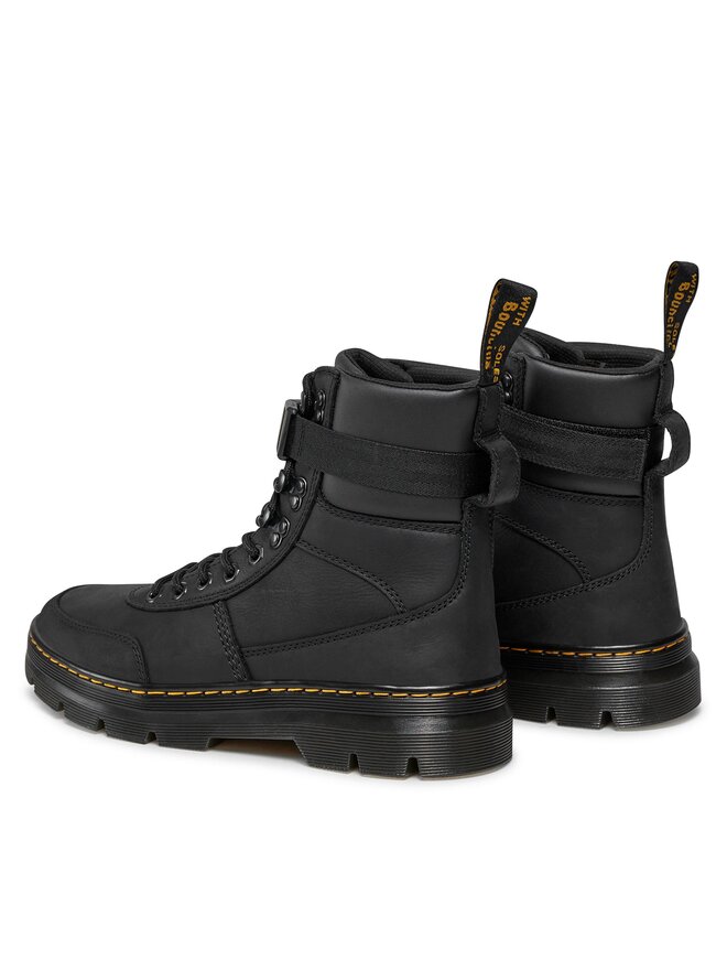 Dr. Martens Schnürstiefeletten Dr. Martens Combs Tech Leather 27801001 Schwarz