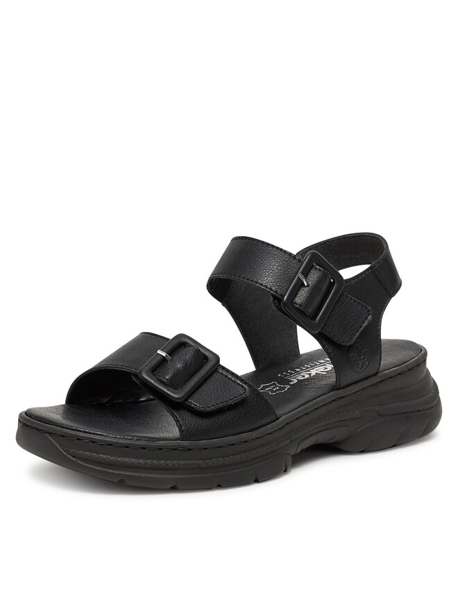Rieker Basutės Rieker 66680-00 Juoda