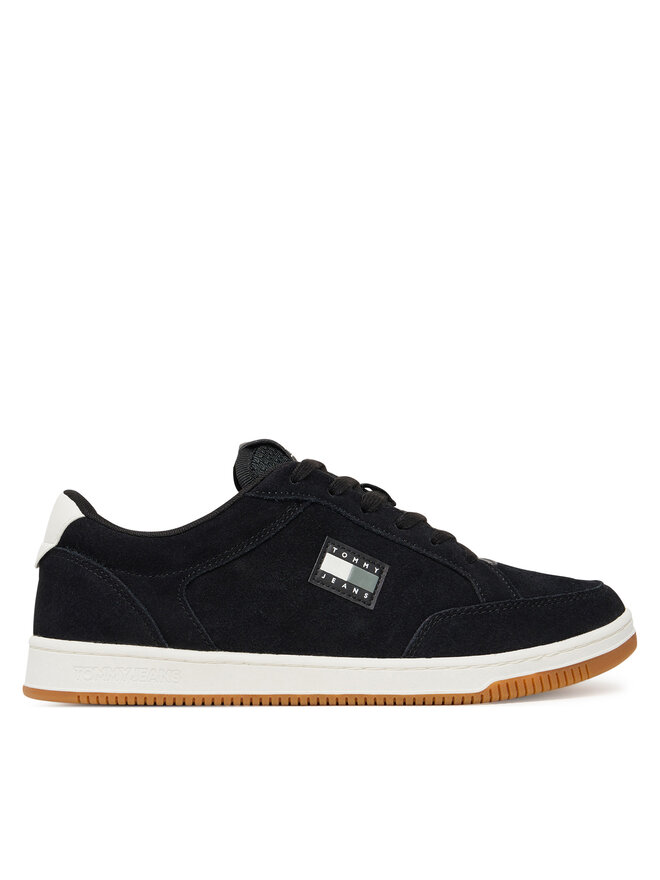 Tommy Jeans Laisvalaikio batai Tommy Jeans Tjm Cupsole Long Lace Skate EM0EM01602 Juoda
