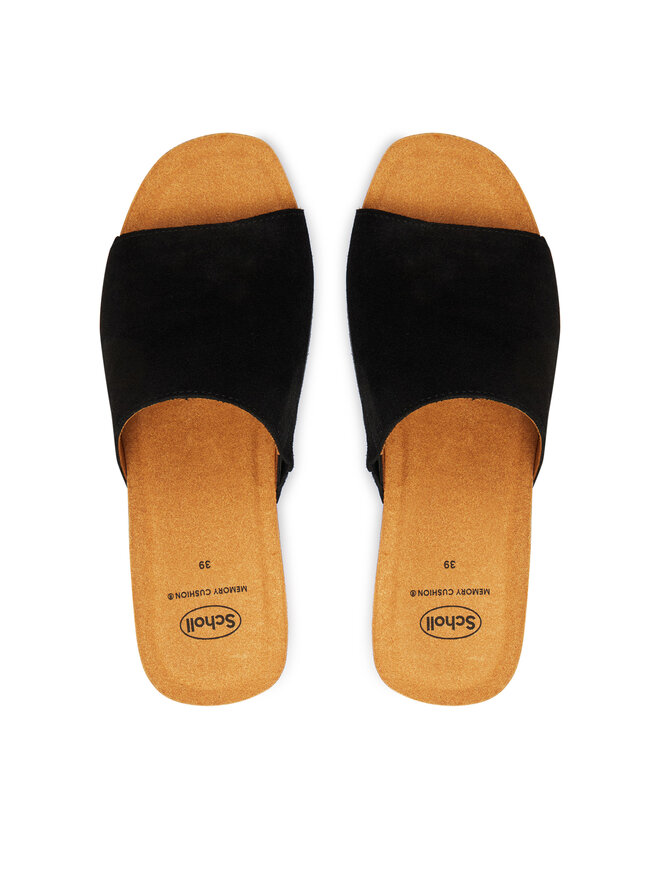 Scholl Pantoletten Scholl Vegas Mule MF00885 Schwarz