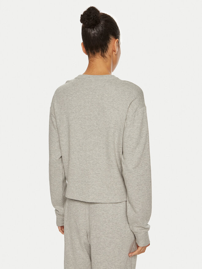 Calvin Klein Calvin Klein Pyjama-T-Shirt Relaxed Crew Pullover QS7273E Grau Regular Fit