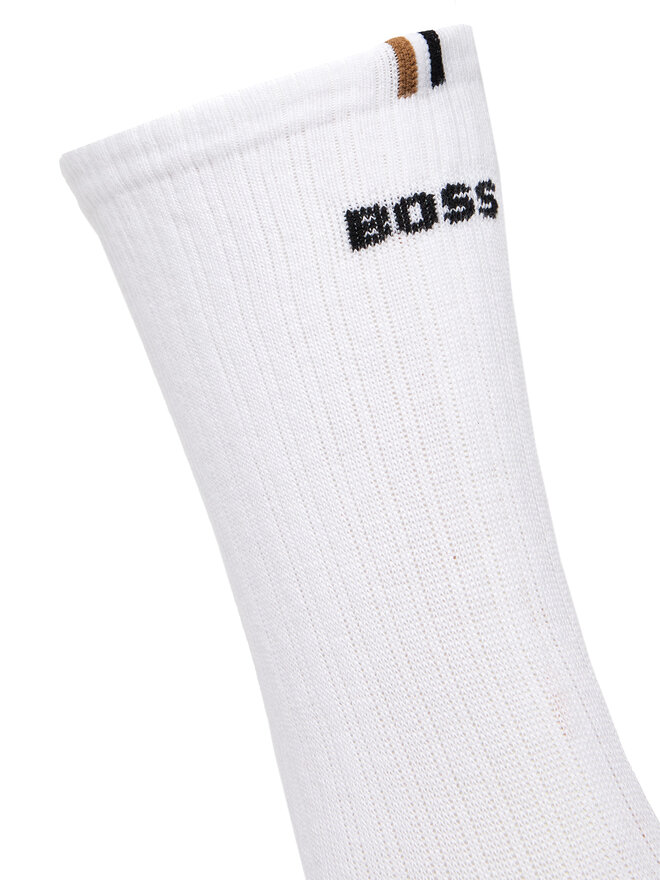 BOSS 2er-Set hohe Damensocken BOSS 50502113 Weiß