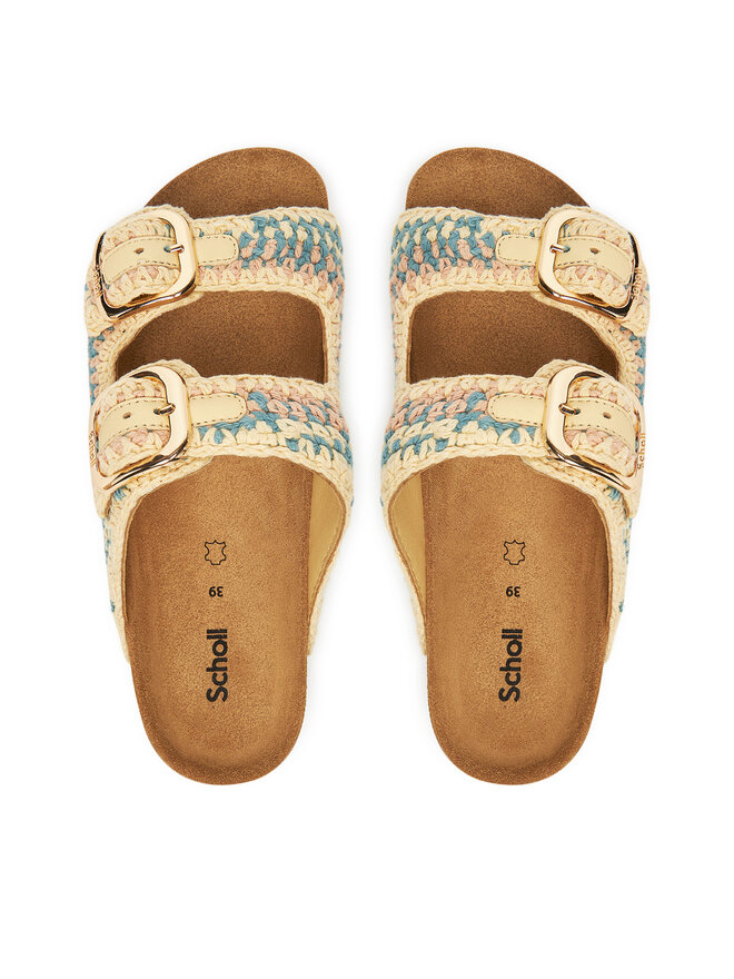 Scholl Παντόφλες Scholl Noelle F32248 Μπεζ