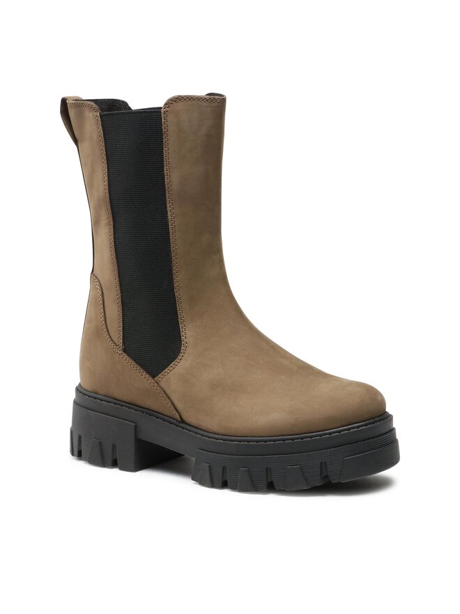 Marco Tozzi Botki Marco Tozzi 2-25402-41 Khaki