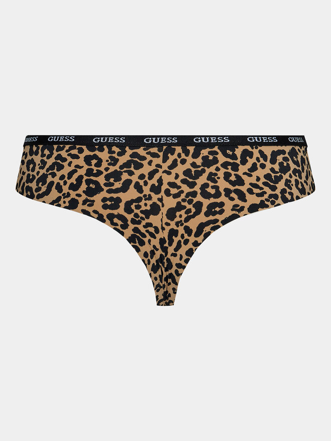 Guess Guess Klašične gaćice O3YE00 KBUT0 Smeđa
