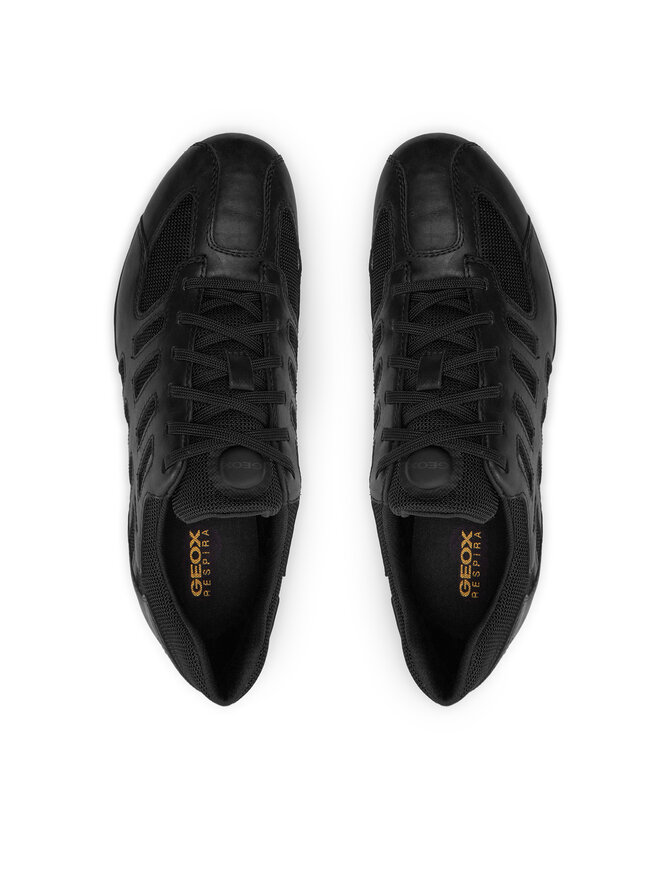 Geox Sneakers Geox U Snake 2.0 U45GXA 04314 C9999 Negru