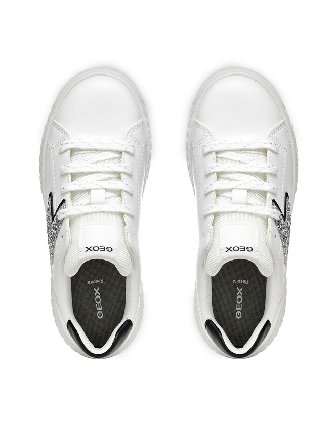 Geox Sneakersy Geox J Mikiroshi J45DVA 0BCEW C0007 M Bílá