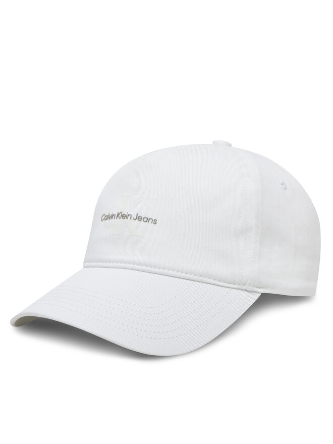 Calvin Klein Jeans Cap Calvin Klein Jeans Printed Monologo Cap LV04K5027G Weiß