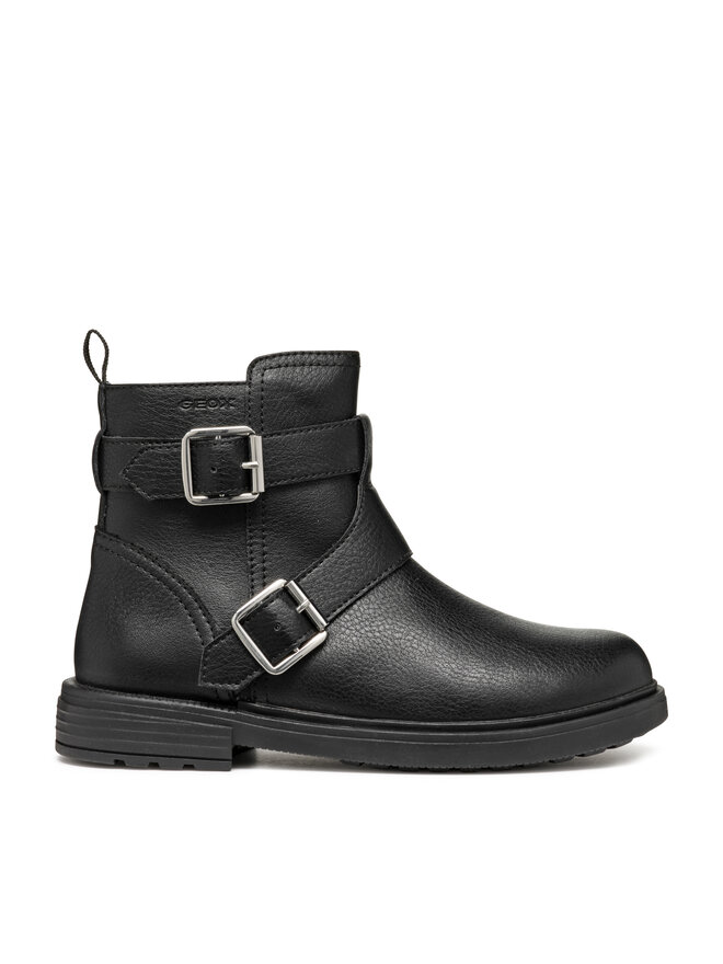 Geox Zimske čizme Geox Jr Eclair J469QX 000BU C9999 S Crna