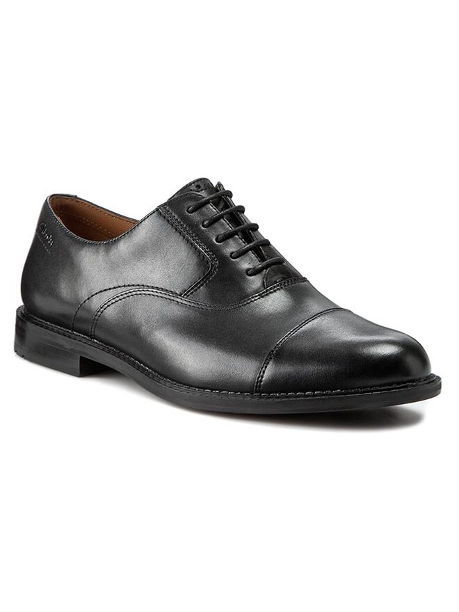 Po buty Clarks Dorset Boss 203550417 Czarny eobuwie .pl