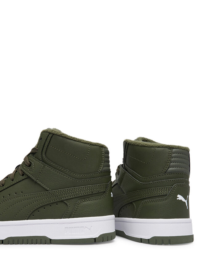 Puma Sneakers Puma Rebound Slam Mid Wtr Jr 40880302 Dunkelgrün