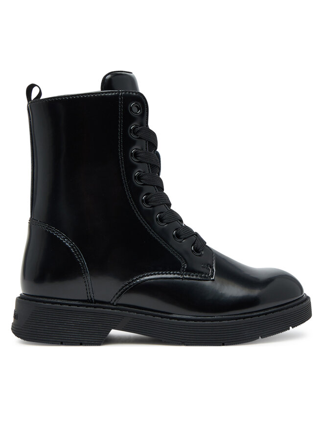 Calvin Klein Schnürstiefeletten Calvin Klein V3X5-83185-1453 S Schwarz