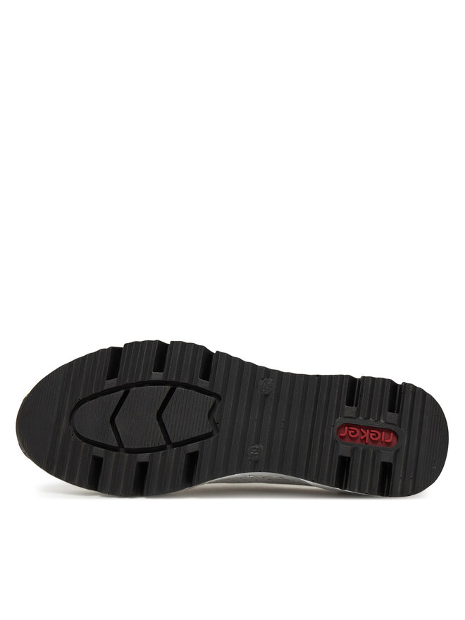 Rieker Sneakersy Rieker N6304-80 Biały