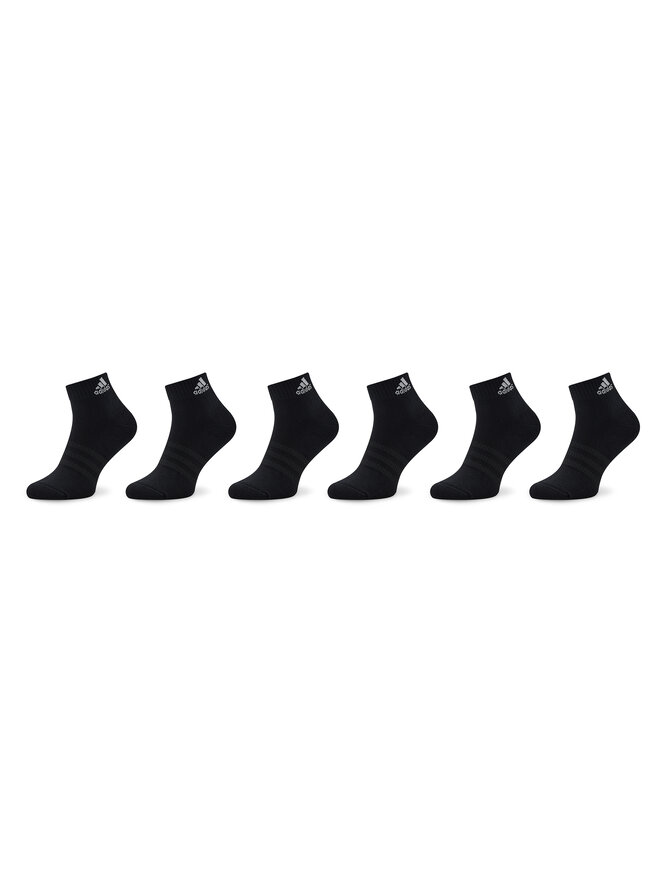 adidas Rövid unisex zoknik adidas Cushioned Sportswear Ankle Socks 6 Pairs IC1291 Fekete