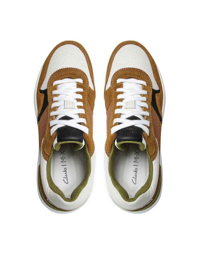 Clarks Сникърси Clarks 26164247 Кафяв
