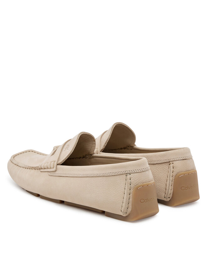 Calvin Klein Mokaszin Calvin Klein Driver Penny Nu HM0HM01866 Bézs