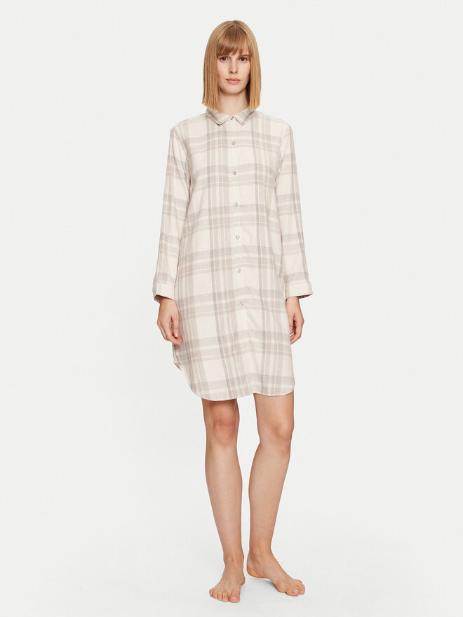 Selmark Selmark Camisón Nordic P7063 Écru Regular Fit