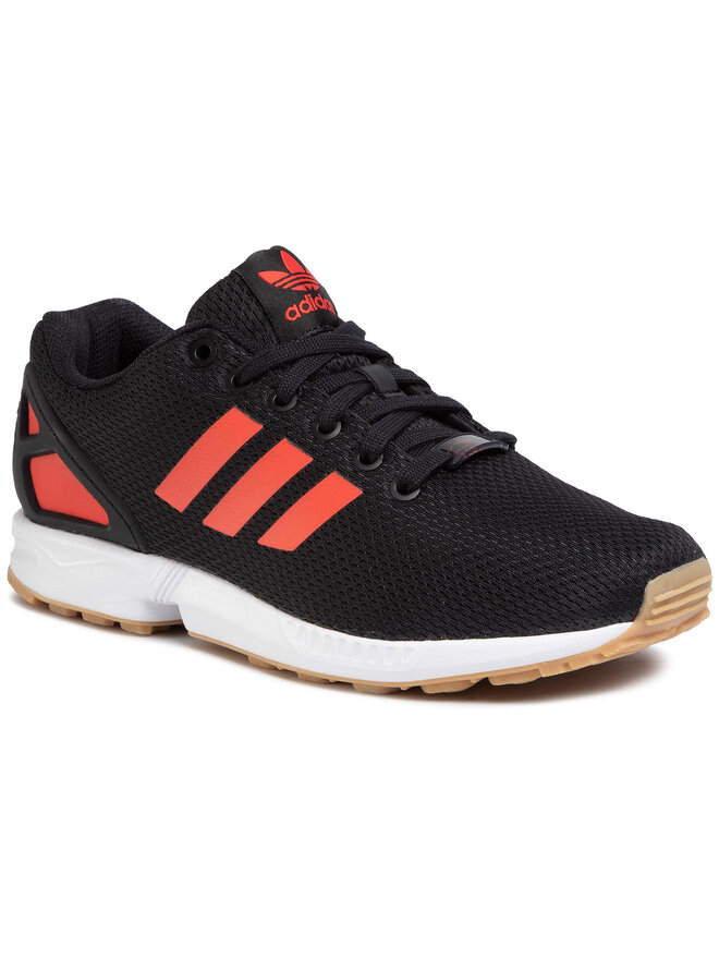 Adidas original zx flux red and black new arrivals