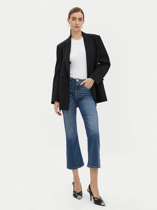 PINKO PINKO Τοπ 100822 A2C1 Λευκό Regular Fit