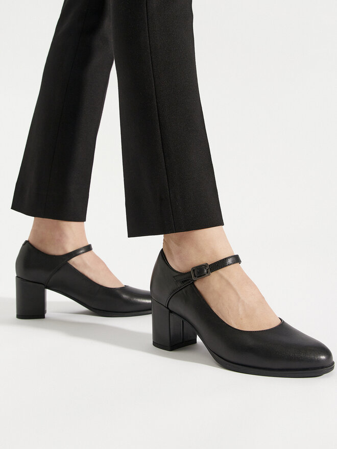 Clarks Γοβάκια Clarks Freva55 Strap 26172052 Μαύρο