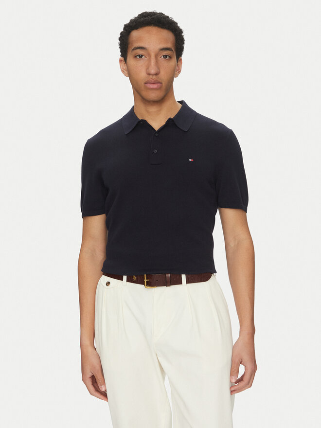 Tommy Hilfiger Tommy Hilfiger Pólóing Essential MW0MW37396 Sötétkék Regular Fit