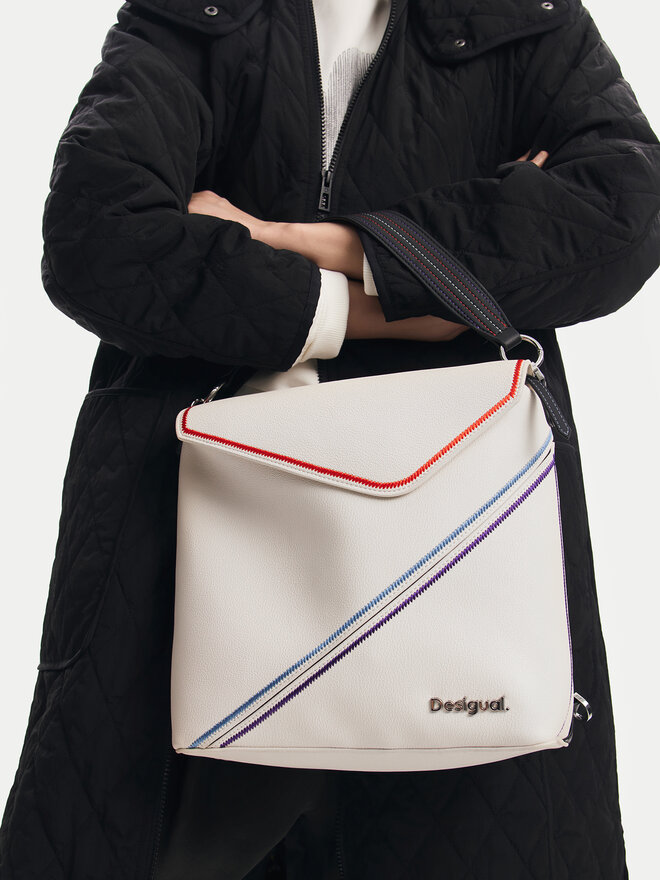 Desigual Plecak Desigual Cleo 24WAKP28 Biały