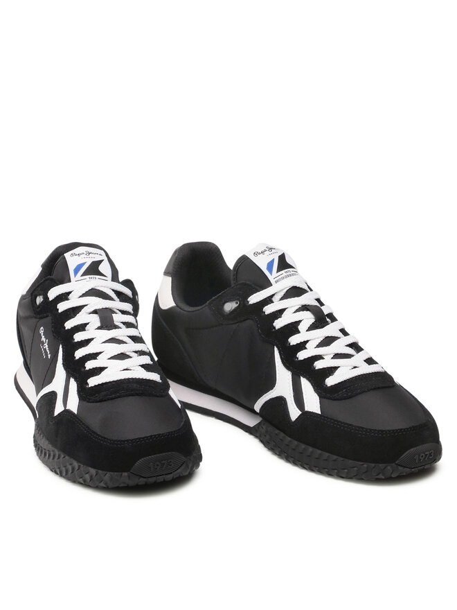 Pepe Jeans Снікерcи Pepe Jeans Holland Serie 1 PMS30758 Чорний