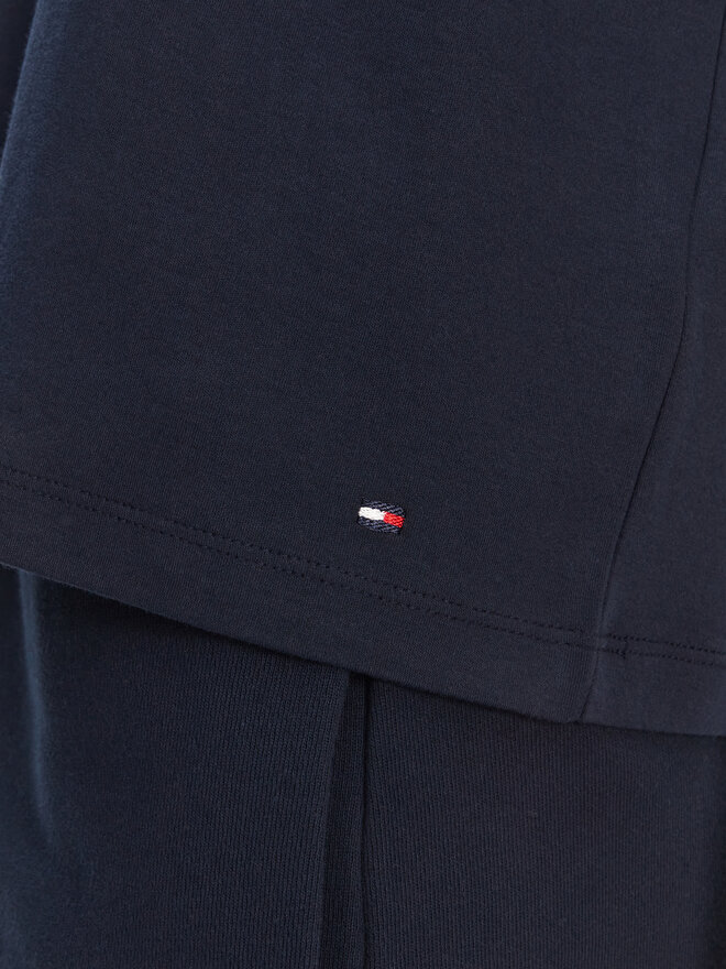 Tommy Hilfiger Tommy Hilfiger Marškinėliai WW0WW46113 Tamsiai mėlyna Regular Fit