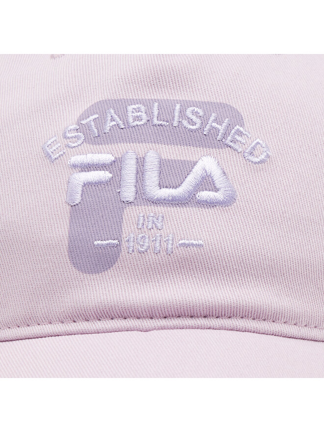 Fila Czapka z daszkiem Fila Barnaul 5 Panel Cap With Elevated Basic Logo FCU0086 Fioletowy