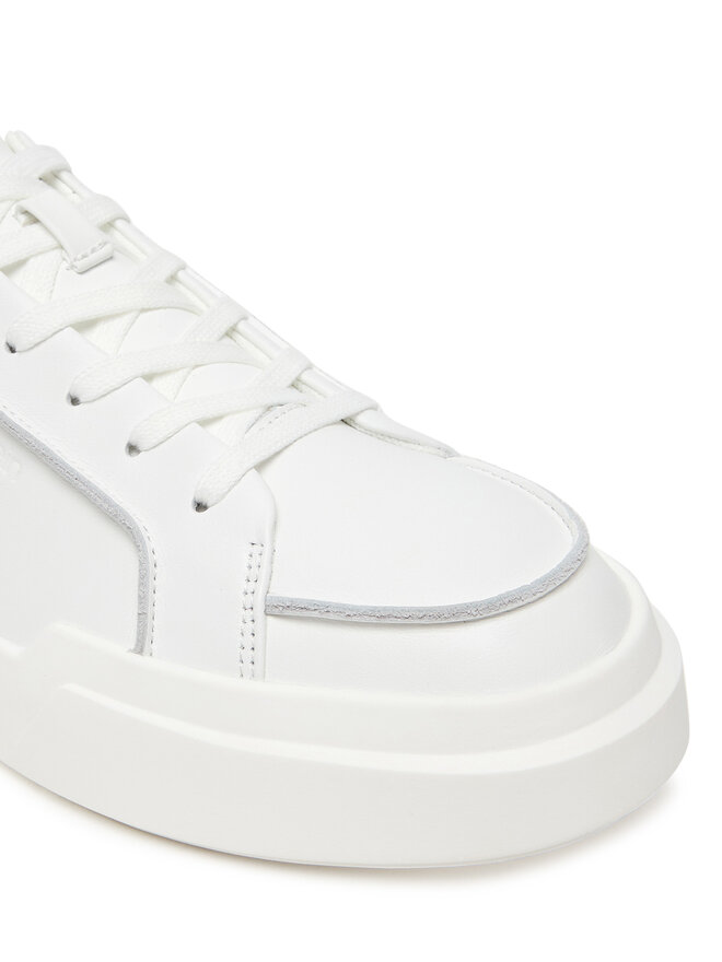 Calvin Klein Sneakers Calvin Klein Chunky Cupsole Lace Up Lth Pinch YM0YM01454 Weiß