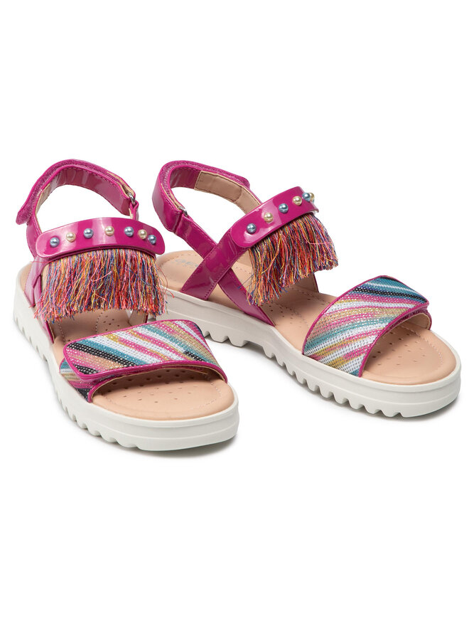 Sandales Geox J S.Coralie G.G J026EG 002AS C8238 D Rose chaussures