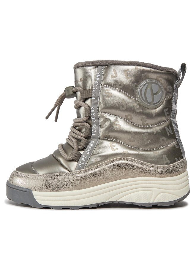 Pepe Jeans Čizme za snijeg Pepe Jeans PGS50193 Srebrna