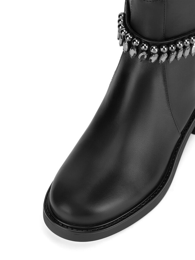 Eva Minge Stiefeletten Eva Minge WGA3305-1Z Schwarz