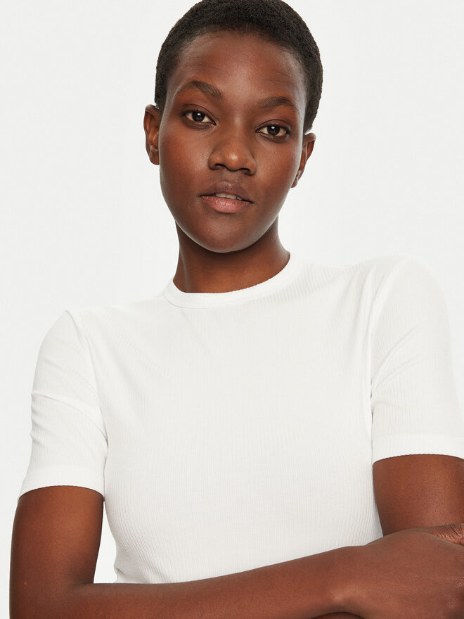 Calvin Klein Calvin Klein Camiseta K20K208052 Blanco Slim Fit