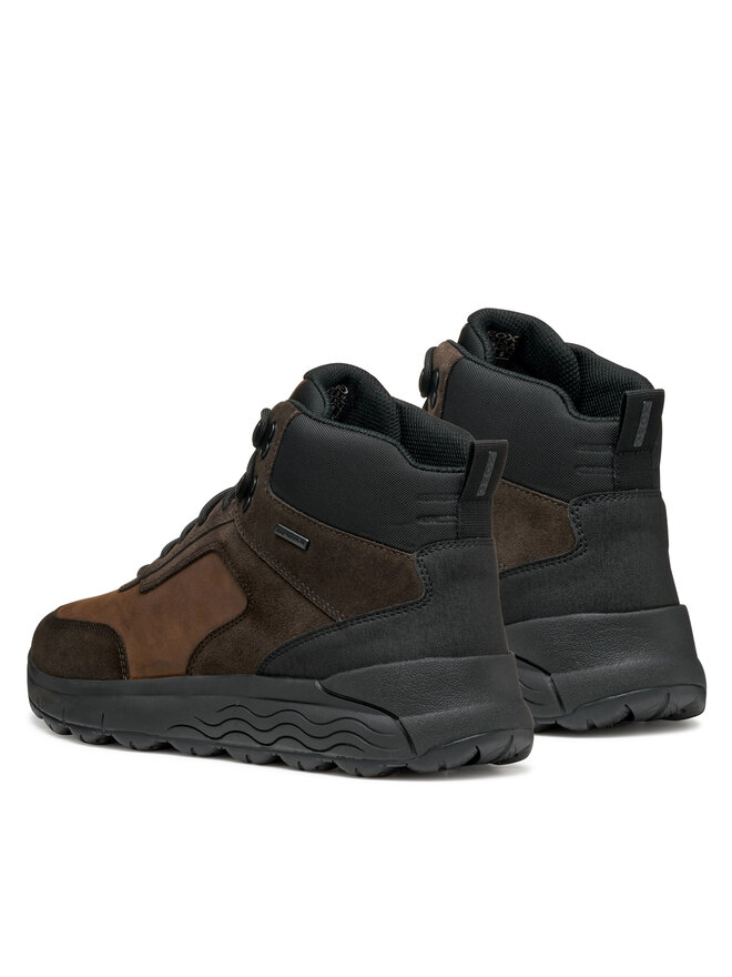 Geox Schnürschuhe Geox U Spherica 4X4 B Abx U46FDB 02245 C6006 Braun