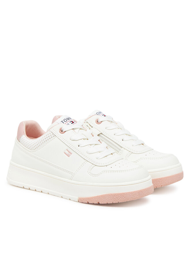 Tommy Hilfiger Sneakersy Tommy Hilfiger T3A9-33740-1355A Biały