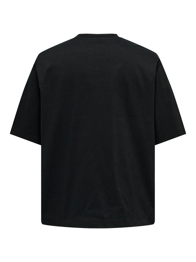 Only & Sons Only & Sons T-Shirt Millenium 22027787 Μαύρο Oversize