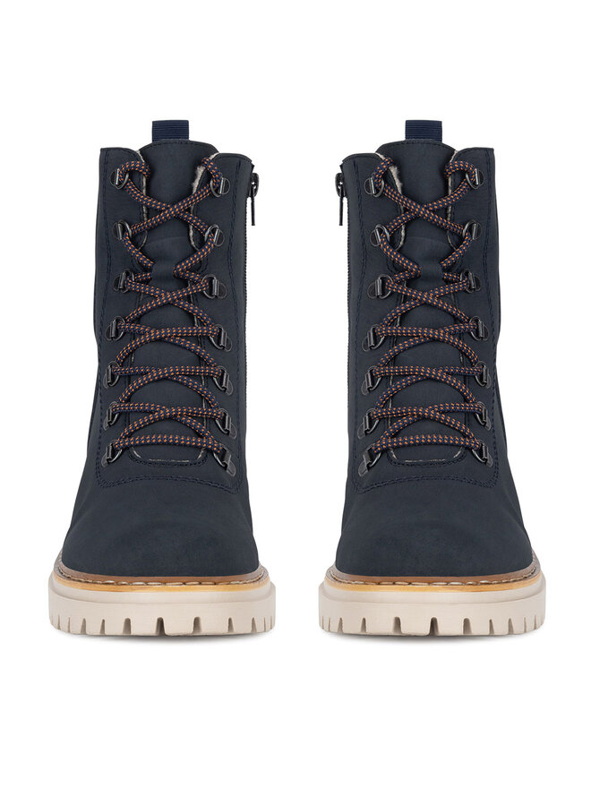 Rieker Schnürschuhe Rieker 72643-14 Blau