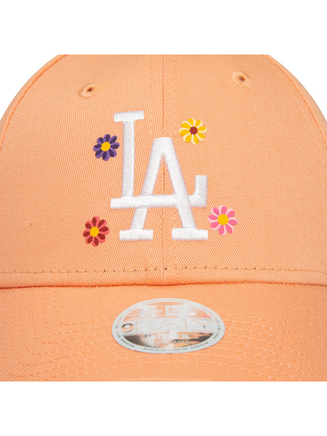 New Era Шапка с козирка New Era Wmns Flower 940 La Dodgers 60435013 Оранжев