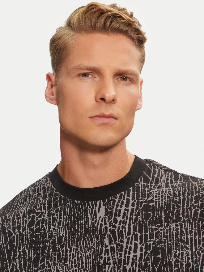 Karl Lagerfeld Jeans Karl Lagerfeld Jeans Camiseta 246D1703 Negro Regular Fit