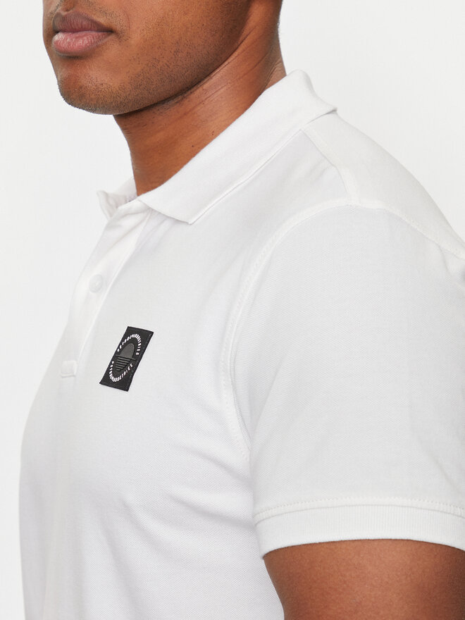 Petrol Industries Petrol Industries Poloshirt M-1040-POL945 Weiß Slim Fit