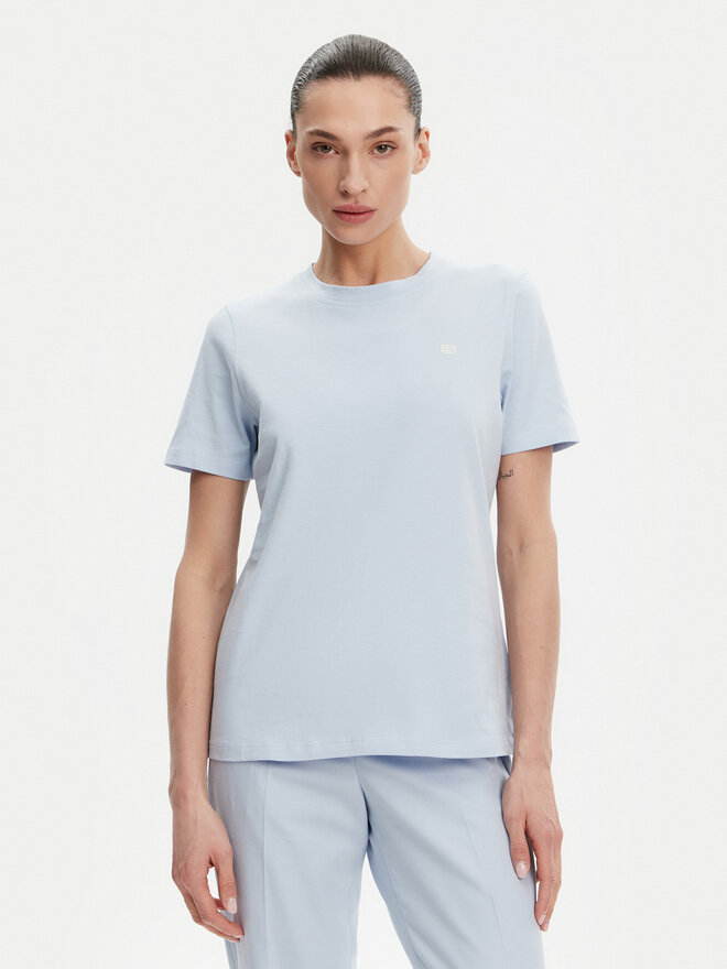Tommy Hilfiger Tommy Hilfiger T-Shirt WW0WW45522 Blau Regular Fit