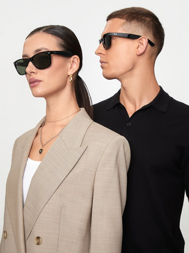 Ray-Ban Γυαλιά ηλίου Ray-Ban New Wayfarer Classic 0RB2132 901 Μαύρο