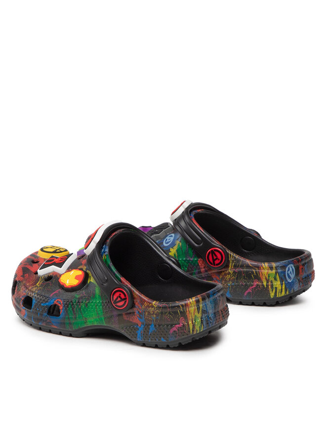Crocs Pantoletten Crocs Classic Marvel Avengers Clog 207721-001 Schwarz