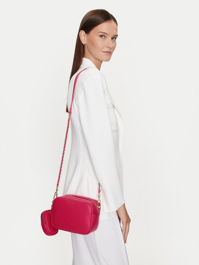 Steve Madden Ročna torba Steve Madden Bines Crossbody SM13001411-02002-PNK Roza