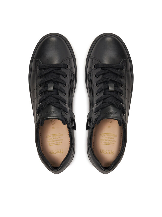 Geox Sneakersy Geox J Nashik Boy J45ECA 08510 C9999 D Czarny